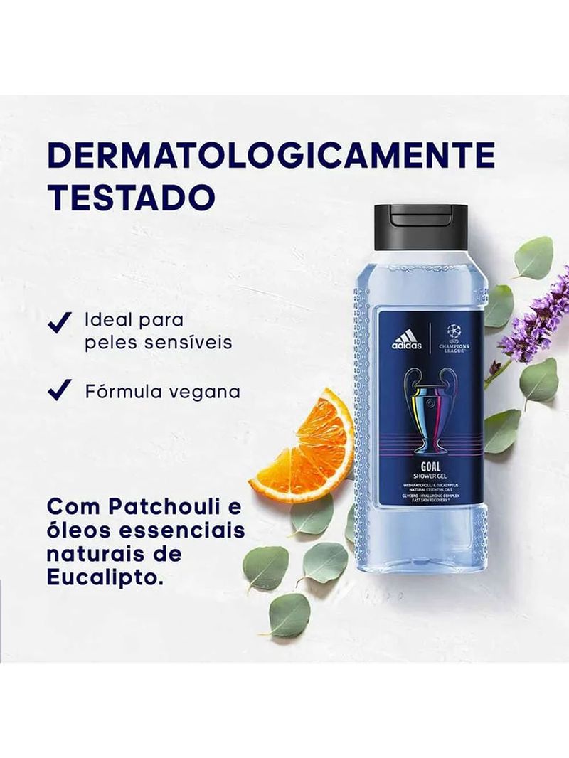 Kit Adidas Uefa Goal Masculino EdT 50ml + Sg 250ml