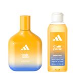 Kit Adidas Vibes Chill Zone - Eau de Parfum 100ml + Shower Gel 100ml