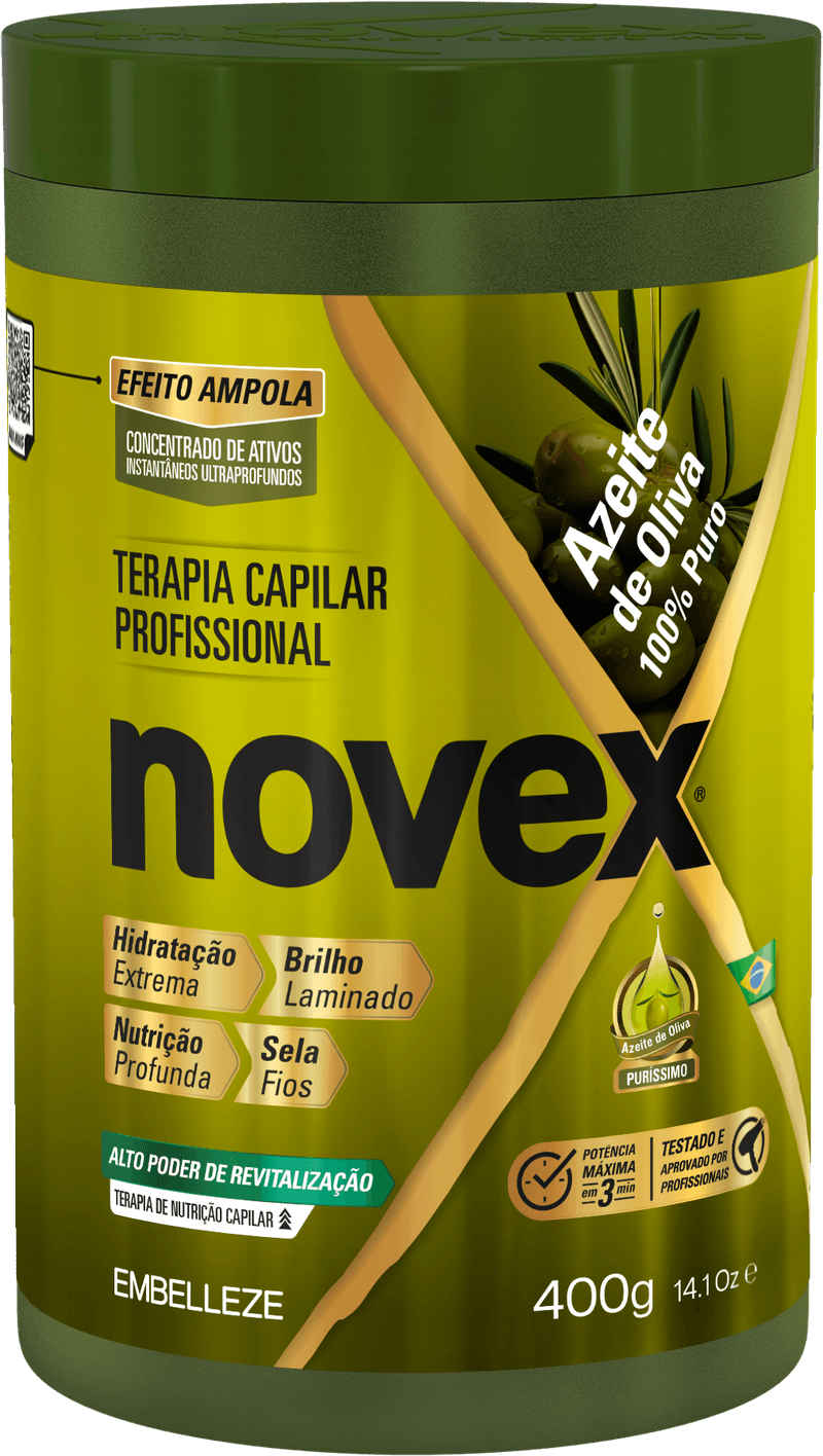 Creme de Tratamento Novex Azeite de Oliva e Alecrim 400g