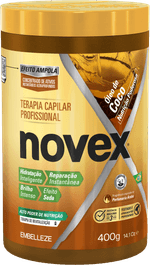 Creme de Tratamento Nutrição Óleo de Coco 400g Novex
