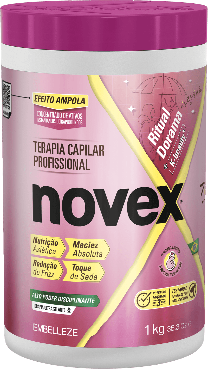 Creme de Tratamento Nutrição Novex Ritual Dorama - 1kg