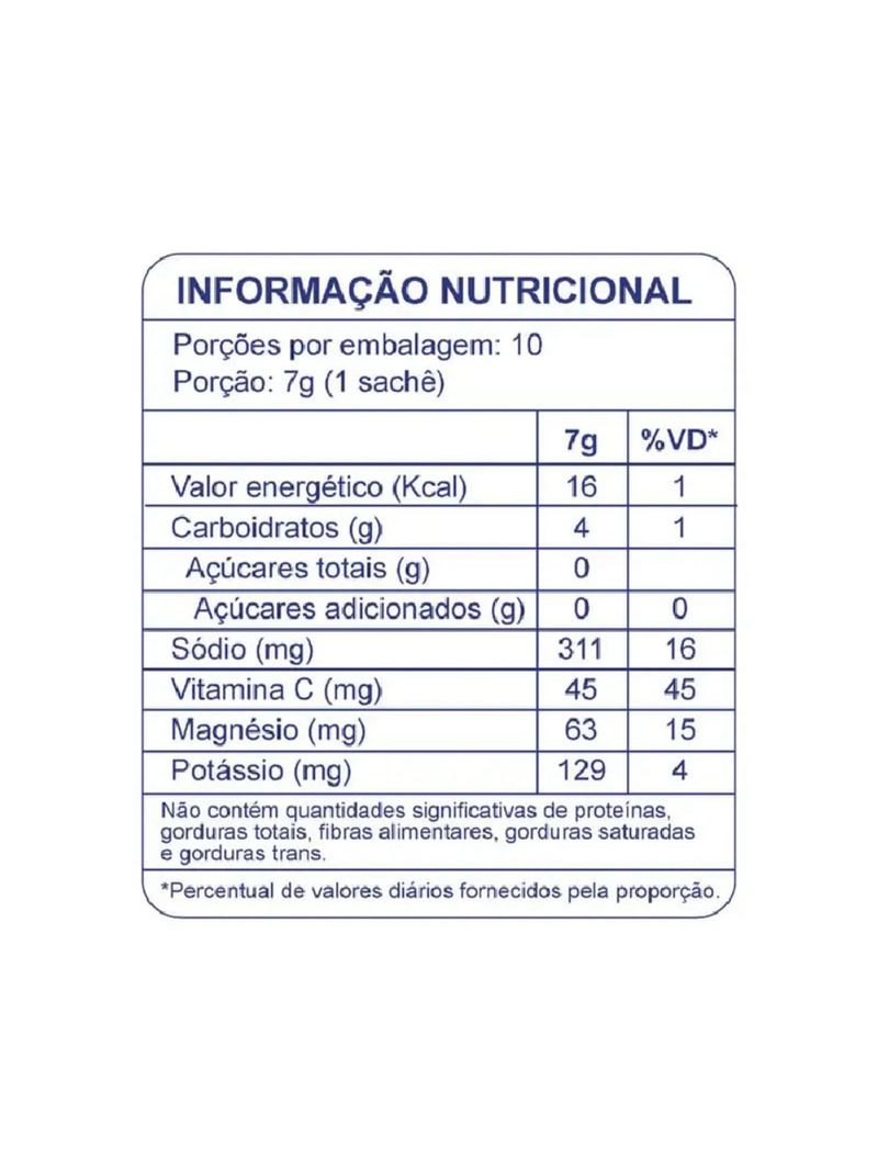 Hidra Eletrólitos Limão Dobro 7g