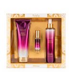 Kit Pokoloka Rish Sabah Feminino - Hidratante 240ml + Body Splash 250ml + Perfume 15ml