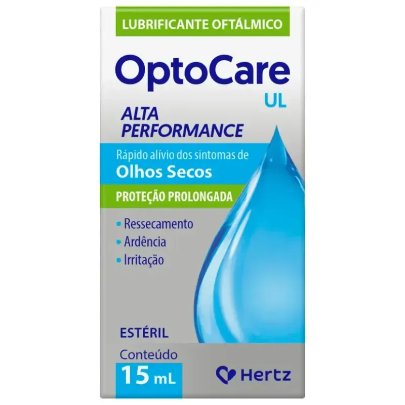 Optocare Ul Lubrificante Oftálmico Gotas 15ml - Kley Hertz