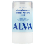 Desodorante Natural Stick Alva Cristal Sem Perfume 120g Alva Personal Care 1