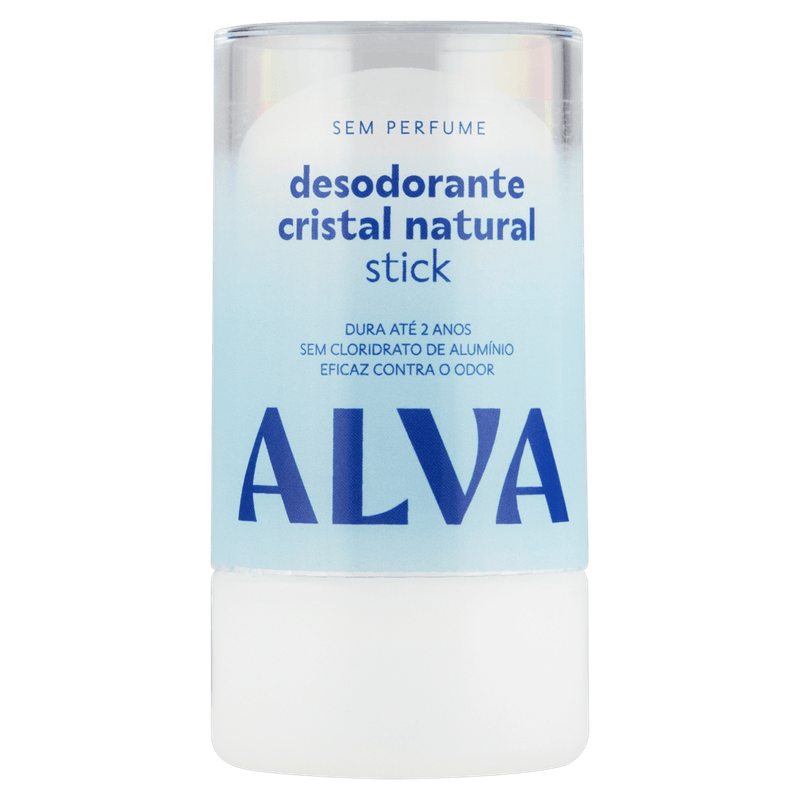 Desodorante Natural Stick Alva Cristal Sem Perfume 120g Alva Personal Care 1