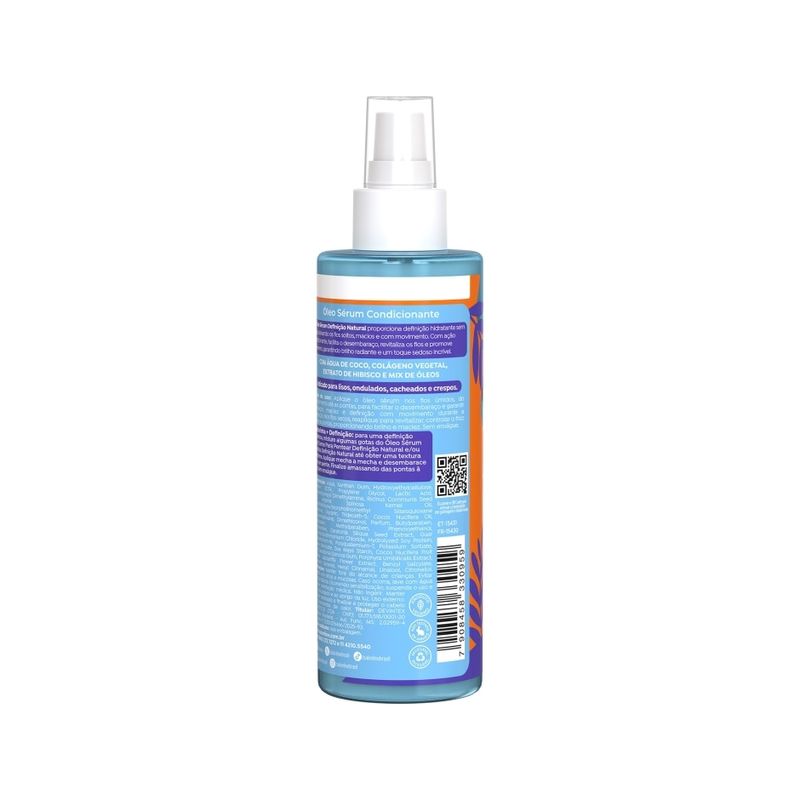 Óleo Sérum Multy Definição Natural 200ml Salon Line 7