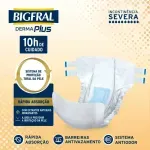 Fralda Bigfral  Derma Plus G - 7 Unidades