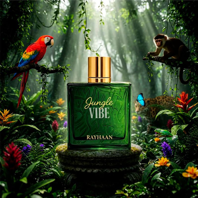 Rayhaan Jungle Vibe Eau de Parfum - Perfume Masculino 100ml