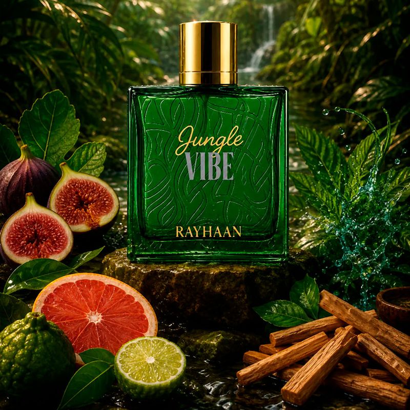 Rayhaan Jungle Vibe Eau de Parfum - Perfume Masculino 100ml