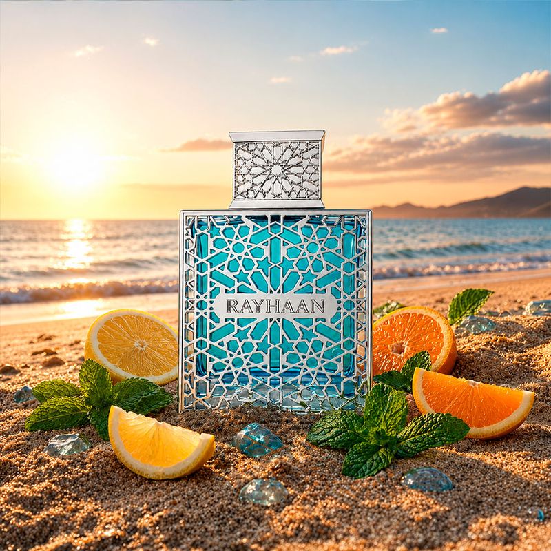 Rayhaan Aquatica Pour Homme Eau de Parfum - Perfume Masculino 100ml
