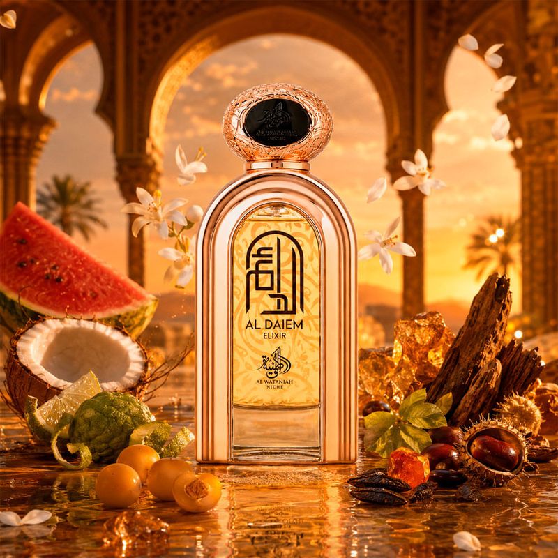 Al Wataniah Al Daiem Elixir Eau de Parfum - Perfume Unissex 75ml