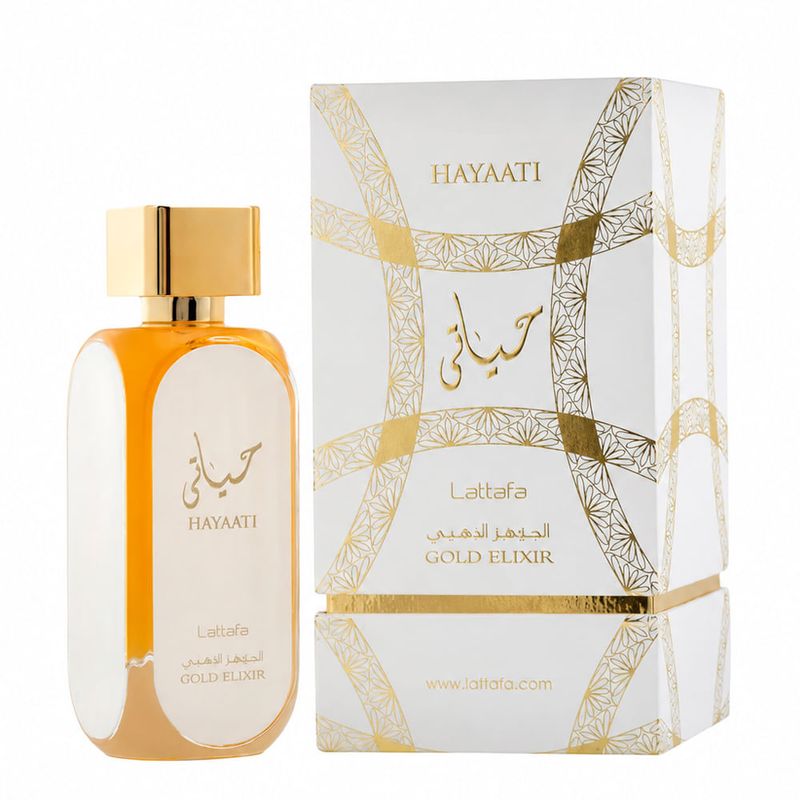 Lattafa Hayaati Gold Elixir Eau de Parfum - Perfume Unissex 100ml