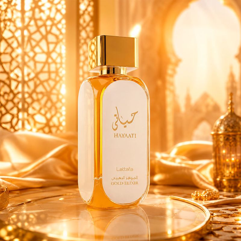 Lattafa Hayaati Gold Elixir Eau de Parfum - Perfume Unissex 100ml
