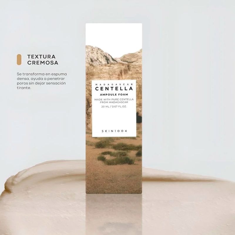 SKIN1004 Madagascar Centella Ampoule Foam - Espuma de Limpeza Facial 20ml