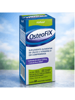 OsteoFix Carbonato de Cálcio 1250mg 200UI C/60 Comprimidos