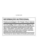 Pré-Treino Cafeína Dark Qualy X 500mg C/120 – Performance e Disposição Imediata