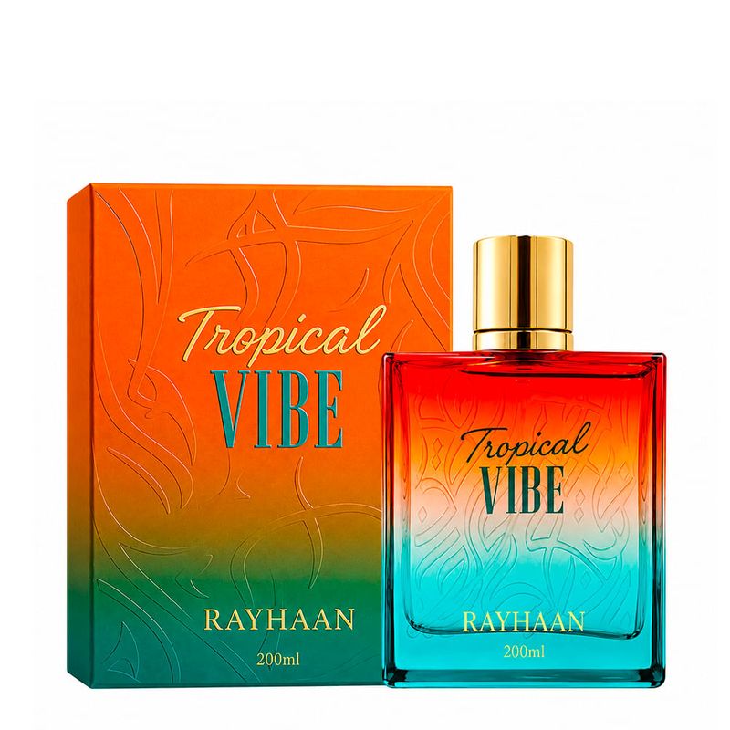 Rayhaan Tropical Vibe Eau de Parfum - Perfume Unissex 100ml