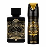 Kit Lattafa Badee Al Oud Oud for Glory Unissex - Eau de Parfum 100ml + Desodorante 200ml