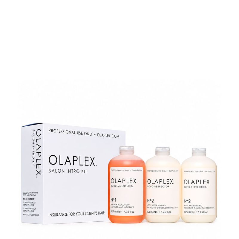 Kit Olaplex Salon Intro - Tratamento Profissional 525ml + 2x 525ml