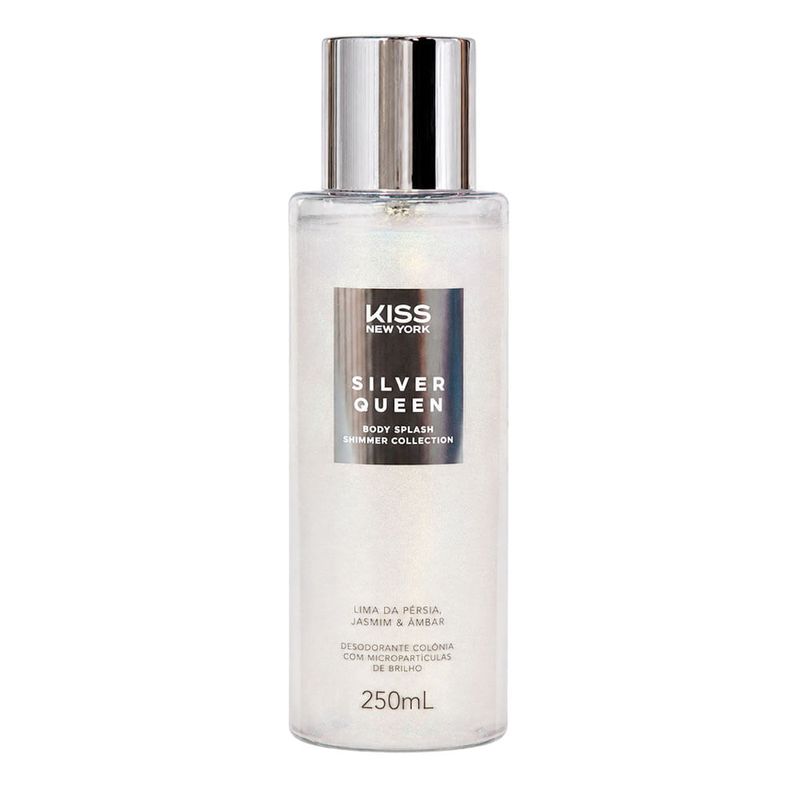 Kiss New York Silver Queen Shimmer - Body Splash 250ml