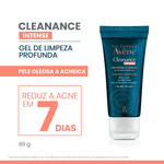 Gel de Limpeza Facial Cleanance Intense 60g Avène para Pele Oleosa 2