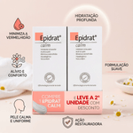 Hidratante Facial Calm Balm para Pele Sensível Kit 2x40g Epidrat 3