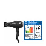 Parlux Alyon Air Ionizer Tech Black 2250W - Secador de Cabelo 220V