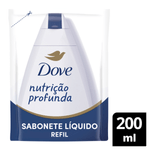 Sabonete Líquido Dove Nutrição Profunda Refil - 200ml