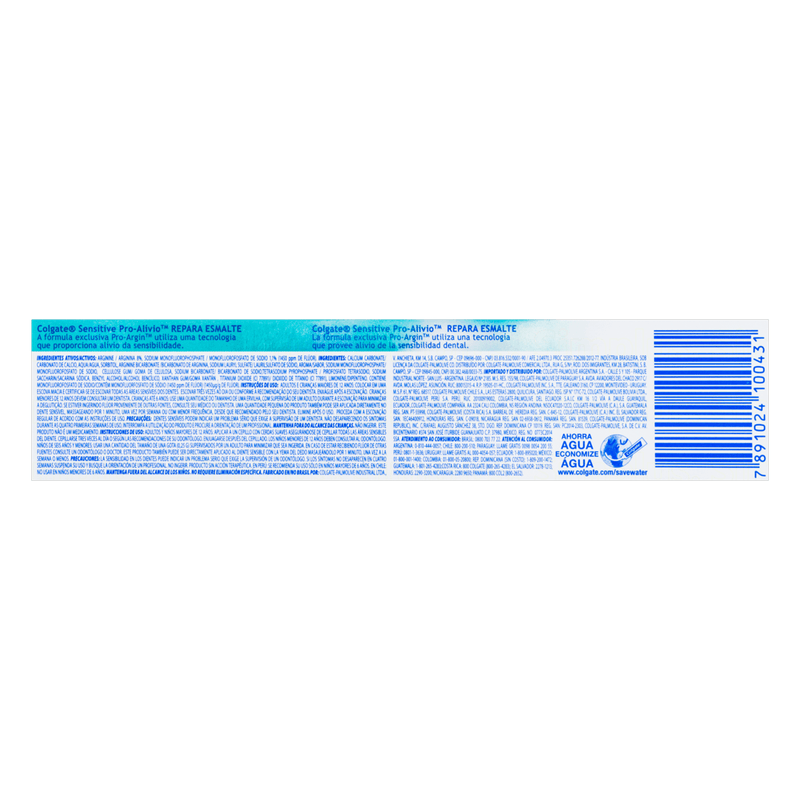 Creme Dental Colgate Sensitive Pró Alívio Repara Esmalte 110g