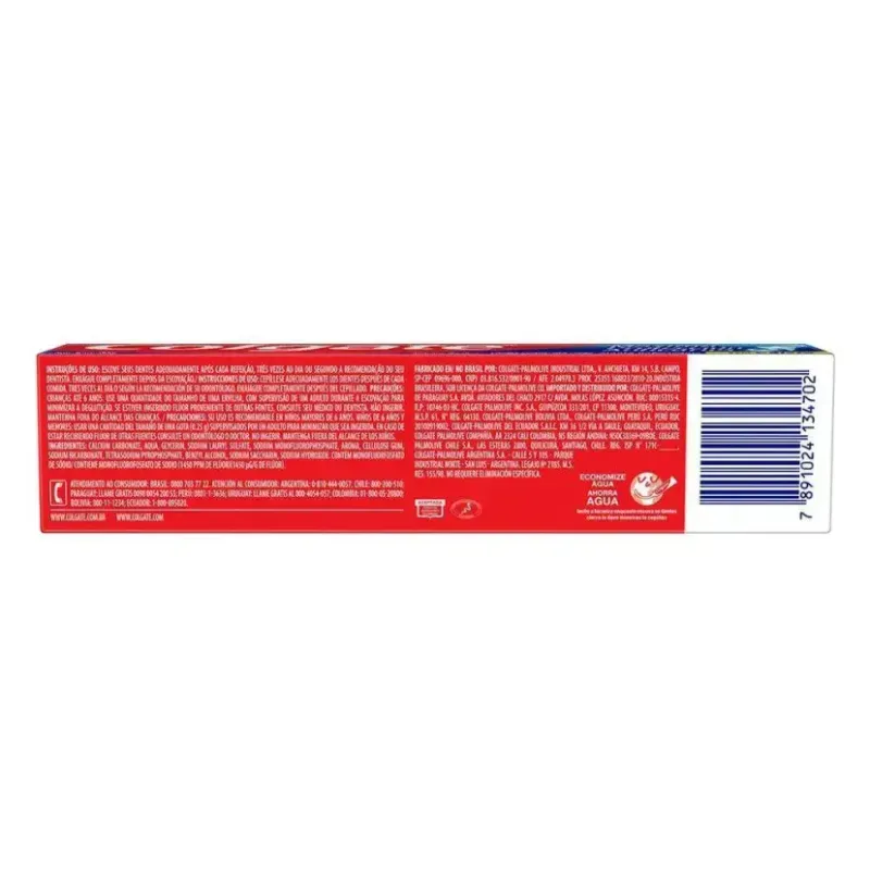 Creme Dental Colgate Máxima Proteção Anticáries 90g Menta Intensa
