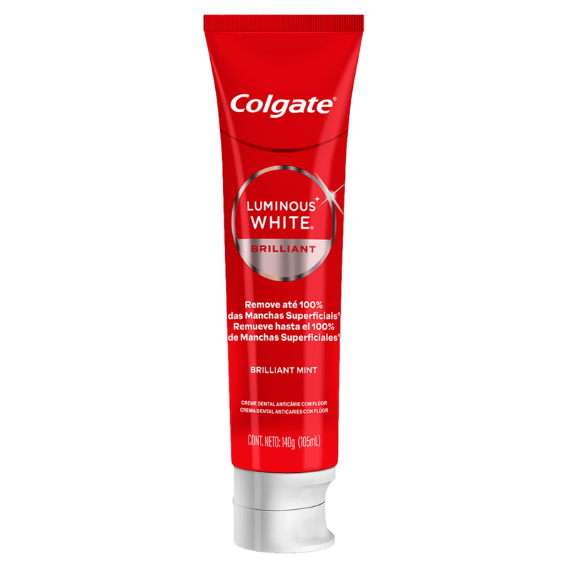 Creme Dental Luminous White 140g Brilliant Mint Colgate