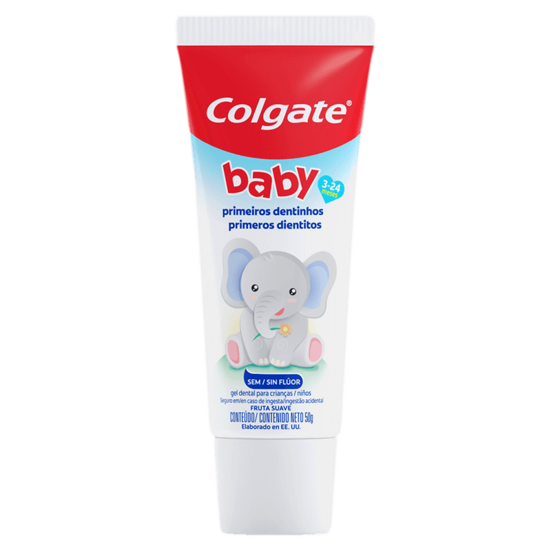 Creme Dental Infantil Colgate Baby Sem Flúor Fruta Suave 50g