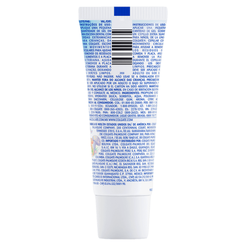 Creme Dental Infantil Colgate Baby Sem Flúor Fruta Suave 50g