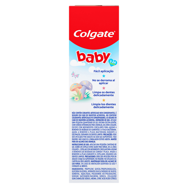 Creme Dental Infantil Colgate Baby Sem Flúor Fruta Suave 50g