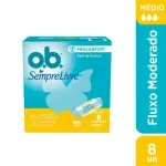 Absorvente Interno O.B. ProComfort Médio 8 Unidades