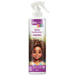 Kit Shampoo e Condicionador + Spray 300ml + Gelatina 500g Linha Kids bnCachos