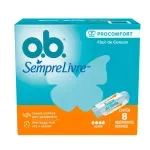 Absorvente Interno O.B. ProComfort Super 8 Unidades Fluxo Intenso