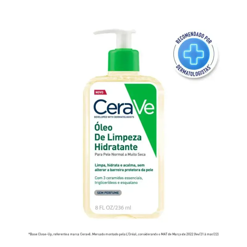 Óleo de Limpeza Hidratante Cerave 236ml