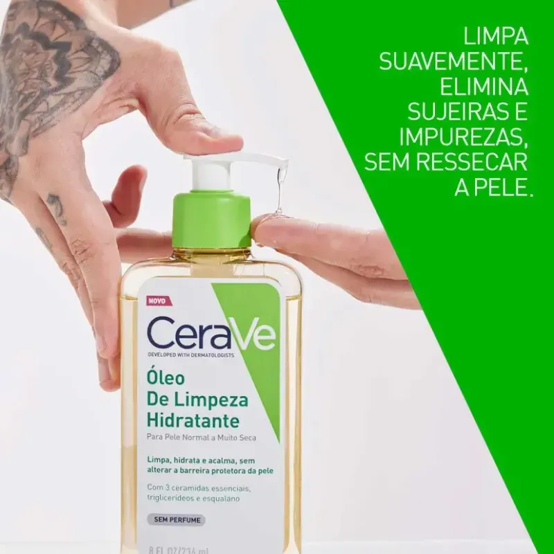 Óleo de Limpeza Hidratante Cerave 236ml