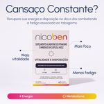 Suplemento Alimentar Nicoben Vitalidade e Disposição - 60 Cápsulas Gelatinosas