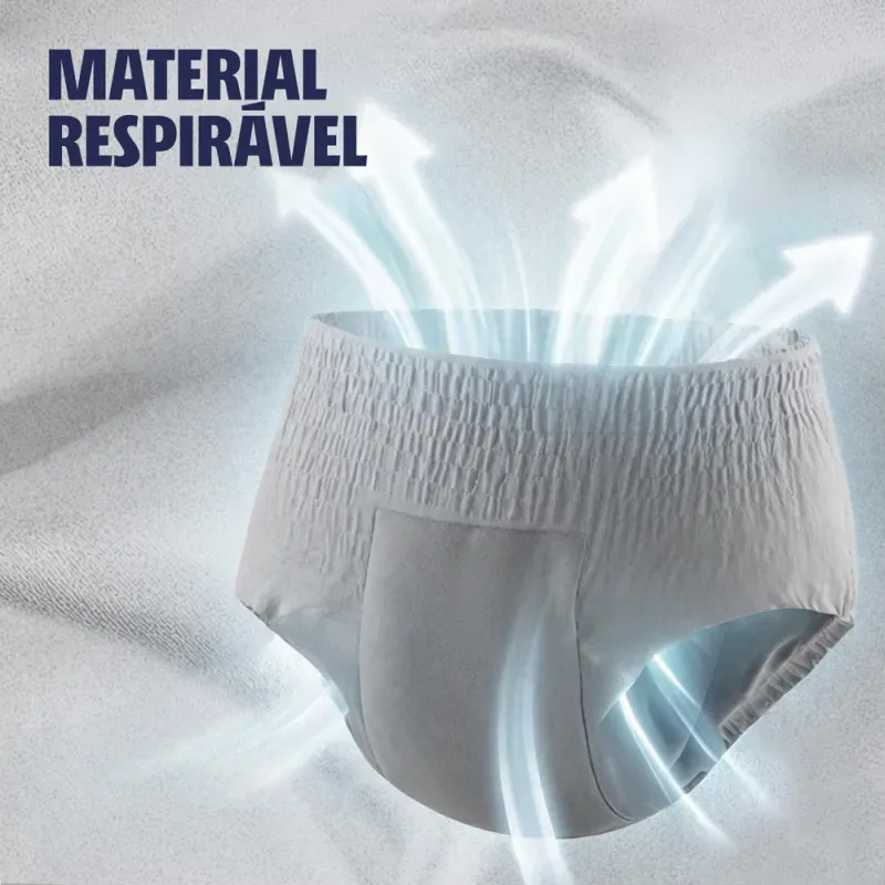 Plenitud Plus Men Roupa Íntima Masculino P/M - 16 Unidades