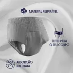 Plenitud Plus Men Roupa Íntima Masculino G/XG - 16 Unidades