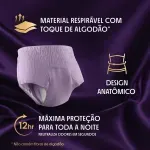 Roupa Íntima Descartável Unissex Plenitud Noturna G/XG - 32 Unidades