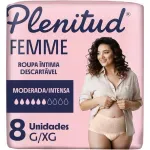 Plenitud Femme Roupa Íntima Pós-Parto G/XG - 8 Unidades