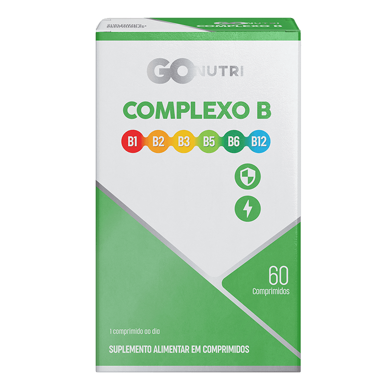 Suplemento Alimentar Complexo B GOnutri - 60 Comprimidos