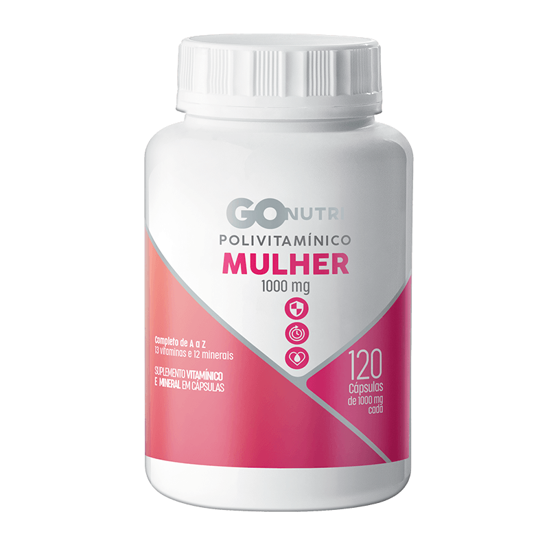 Polivitamínico Mulher GOnutri - 120 Cápsulas