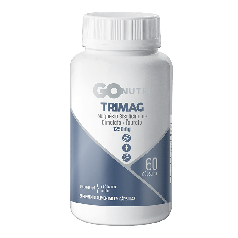 Trimagnésio 1250mg GOnutri - 60 Cápsulas
