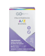 Polivitamínico AZ GOnutri - 60 Cápsulas