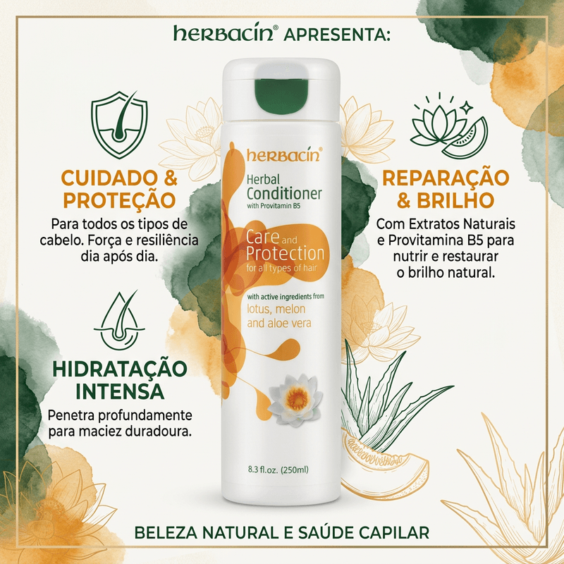 Condicionador Herbal All Types Of Hair 250Ml 3